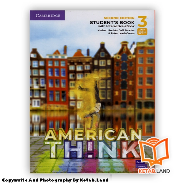 قیمت و خرید کتاب American Think 3 B1+ 2nd از کتاب لند - تصویر دوم - تصویر جلد روی کتاب
