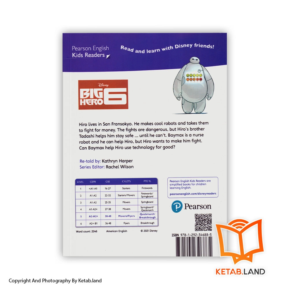 قیمت و خرید کتاب Alice in Wonderland Pearson Kids Readers 5 از کتاب لند - تصویر دوم - تصویر جلد پشت کتاب - جلد شومیز