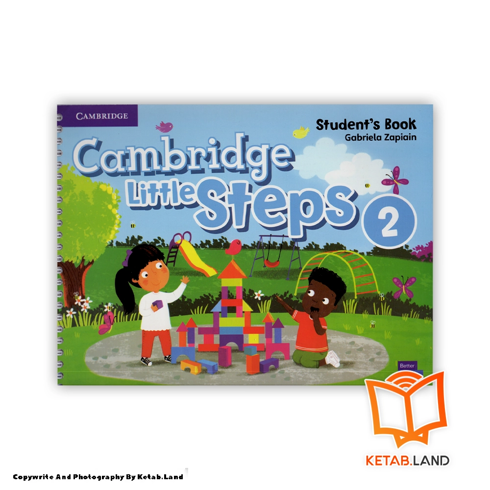 قیمت و خرید کتاب Cambridge Little Steps 2 از کتاب لند - تصویر دوم - تصویر جلد روی کتاب