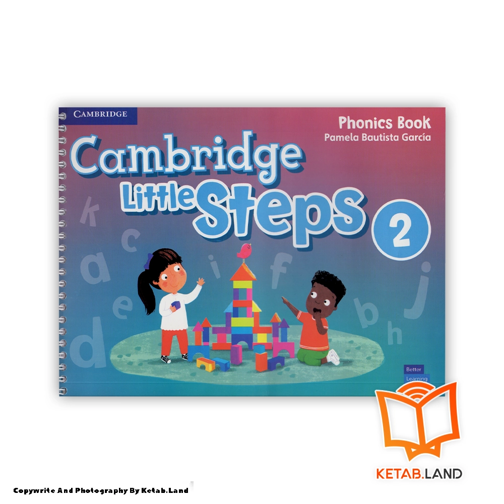 قیمت و خرید کتاب Cambridge Little Steps 2 Phonics Book از کتاب لند - تصویر اصلی - تصویر اول - تصویر جلد روی کتاب