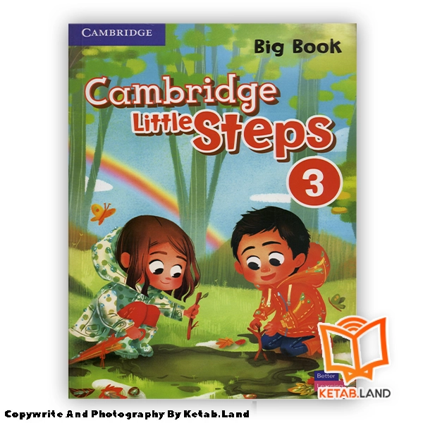 قیمت و خرید کتاب Cambridge Little Steps 3 Big Book از کتاب لند - تصویر اصلی - تصویر اول - تصویر جلد روی کتاب