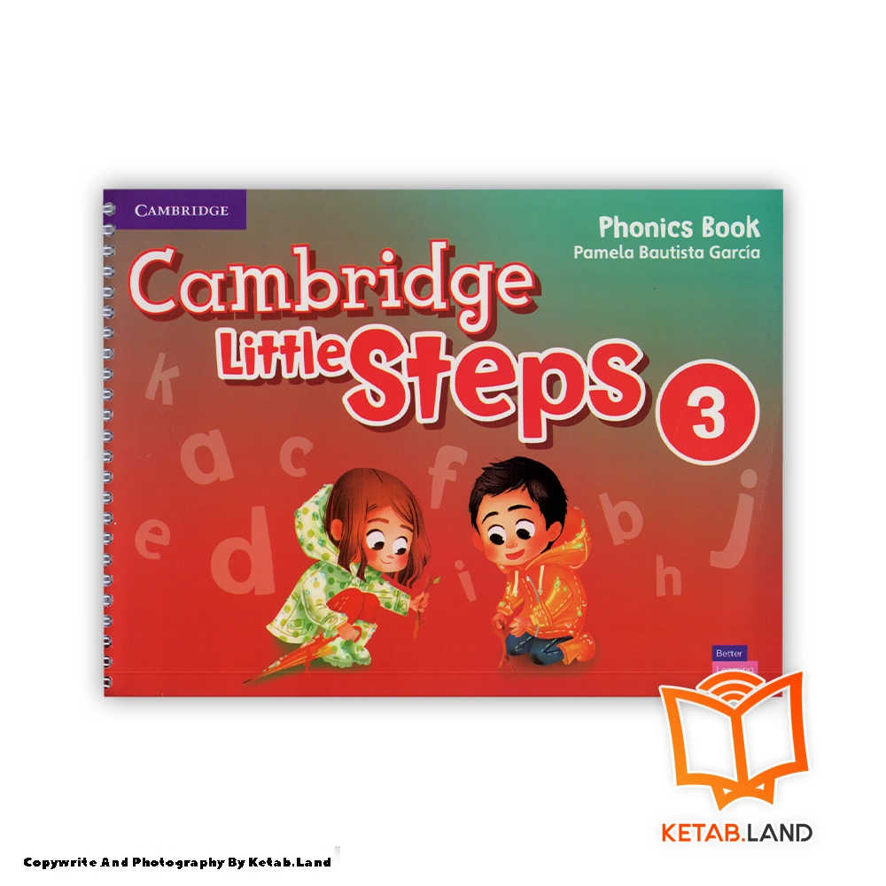 قیمت و خرید کتاب Cambridge Little Steps 3 Phonics Book از کتاب لند - تصویر اصلی - تصویر اول - تصویر جلد روی کتاب