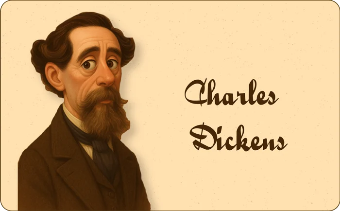 10 + 1 نویسنده ای که با قلم شان دنیا را تغییر دادند! 4 بنر معرفی چارلز دیکنز