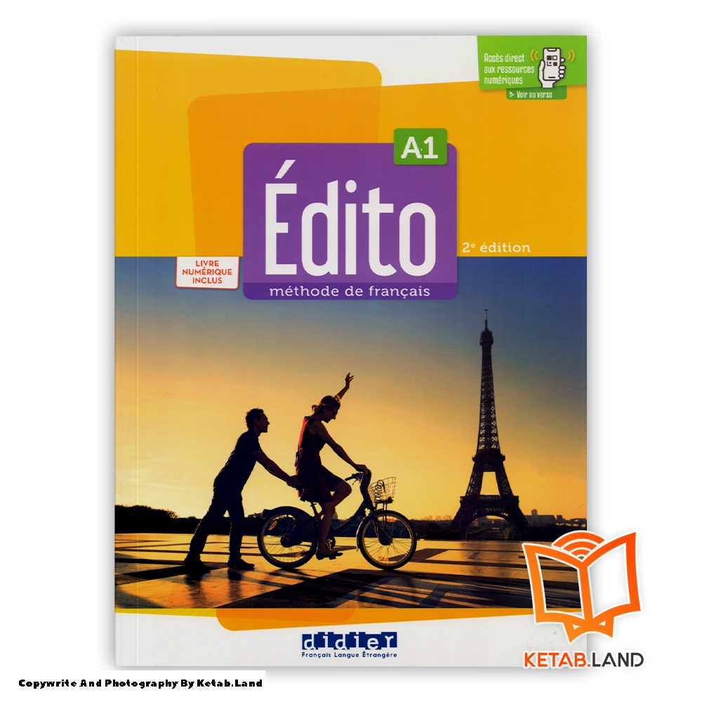 قیمت و خرید کتاب Edito A1 2nd از کتاب لند - تصویر دوم - تصویر جلد روی کتاب