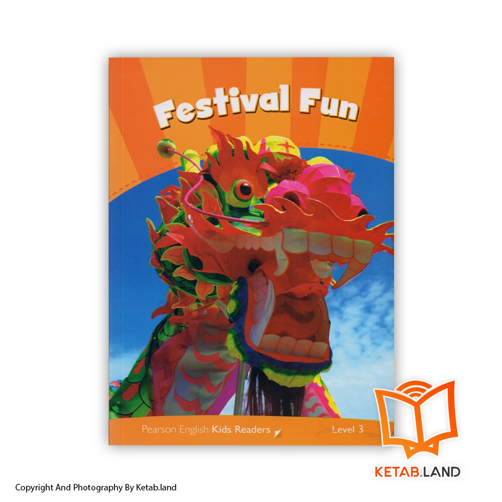 خرید کتاب Festival Fun Pearson Kids Readers 3 از کتاب لند - تصویر اصلی - تصوير اول - تصویر جلد روی کتاب - جلد شومیز