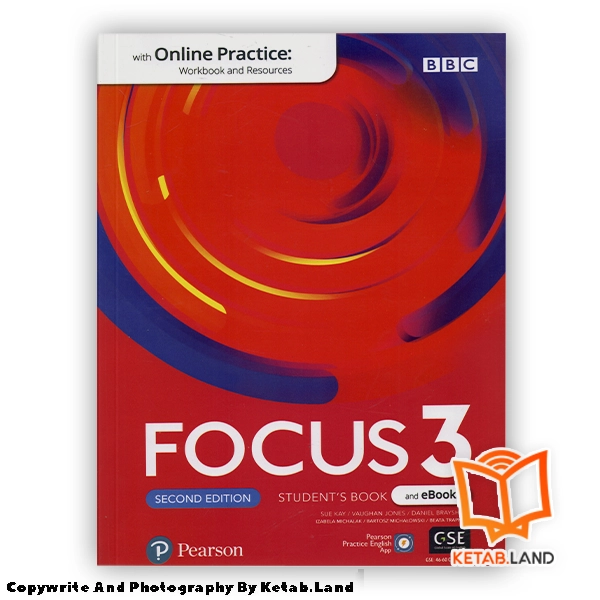 قیمت و خرید کتاب Focus 3 2nd از کتاب لند - تصویر دوم - تصویر جلد روی کتاب