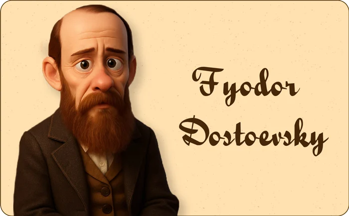 10 + 1 نویسنده ای که با قلم شان دنیا را تغییر دادند! 5 بنر معرفی فئودور داستایفسکی