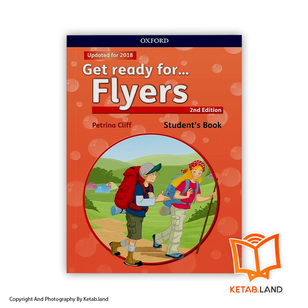 خرید کتاب Get Ready for Flyers از کتاب لند - تصویر اصلی - تصوير اول - تصویر جلد روی کتاب - جلد شومیز