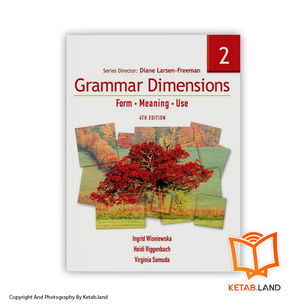 خرید کتاب Grammar Dimensions 2 4th از کتاب لند - تصویر اصلی - تصوير اول - تصویر جلد روی کتاب - جلد شومیز