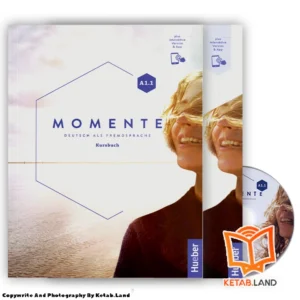 قیمت و خرید کتاب Momente A1.1 از کتاب لند - تصویر اصلی - تصویر اول - تصویر جلد روی کتاب به همراه کتاب کار و DVD