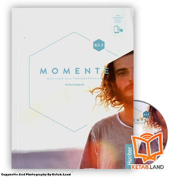 قیمت و خرید کتاب Momente A2.2 از کتاب لند - تصویر چهارم - تصویر متعلقات همراه کتاب - کتاب کار و DVD