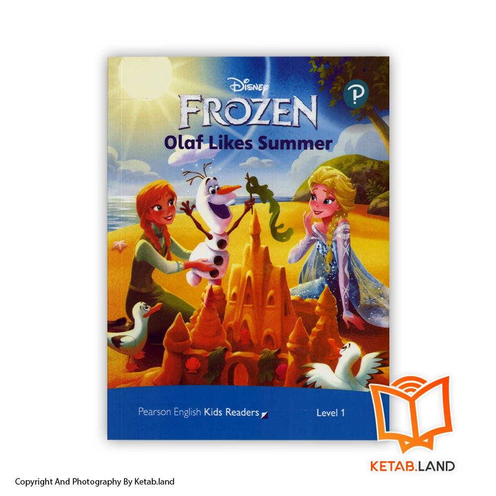 Olaf Likes Summer Pearson Kids Readers 1 Soft Cover Book - Main Image - First Image - Front Image of Book خرید کتاب 1 Olaf Likes Summer Pearson Kids Readers از کتاب لند - تصویر اصلی - تصوير اول - تصویر جلد روی کتاب - جلد شومیز