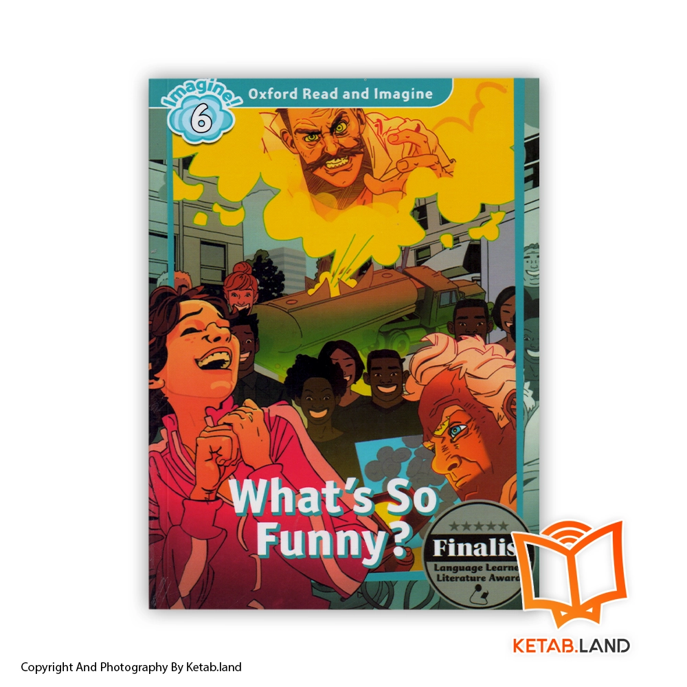 قیمت و خرید کتاب Oxford Read and Imagine 6 Whats So Funny از کتاب لند - تصویر اصلی - تصویر اول - تصویر جلد روی کتاب