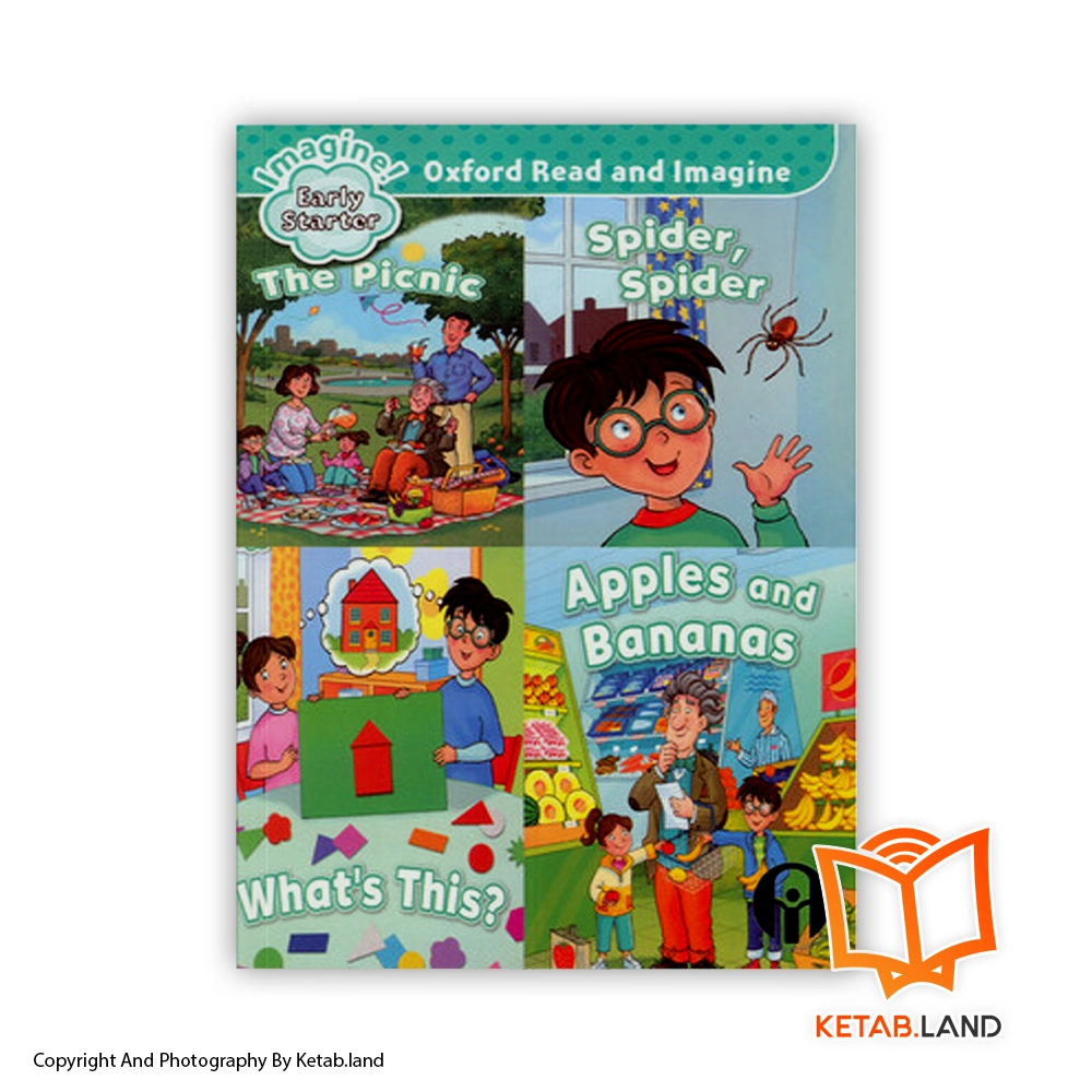 خرید کتاب Oxford Read and Imagine Early Starter از کتاب لند - تصویر اصلی - تصوير اول - تصویر جلد روی کتاب - جلد شومیز