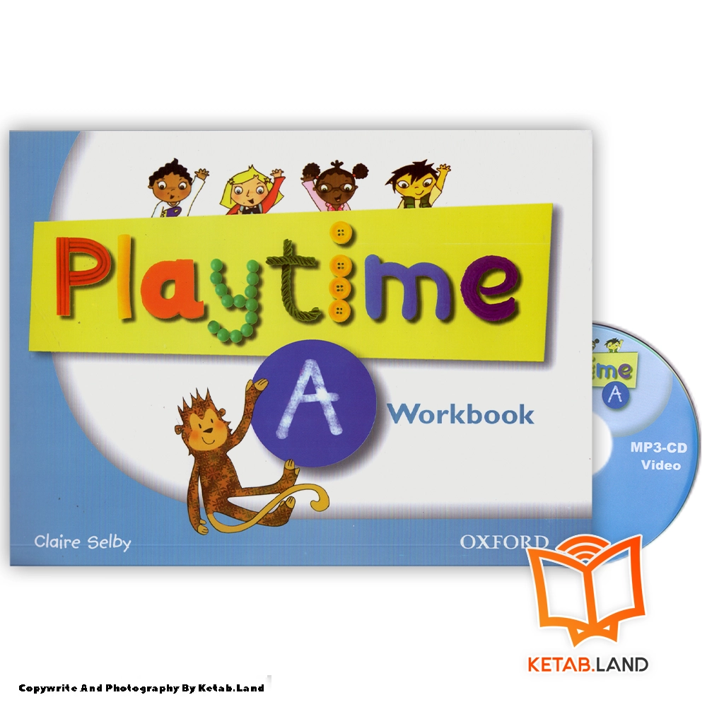 قیمت و خرید کتاب Playtime A از کتاب لند - تصویر چهارم - تصویر متعلقات همراه کتاب - کتاب کار و DVD