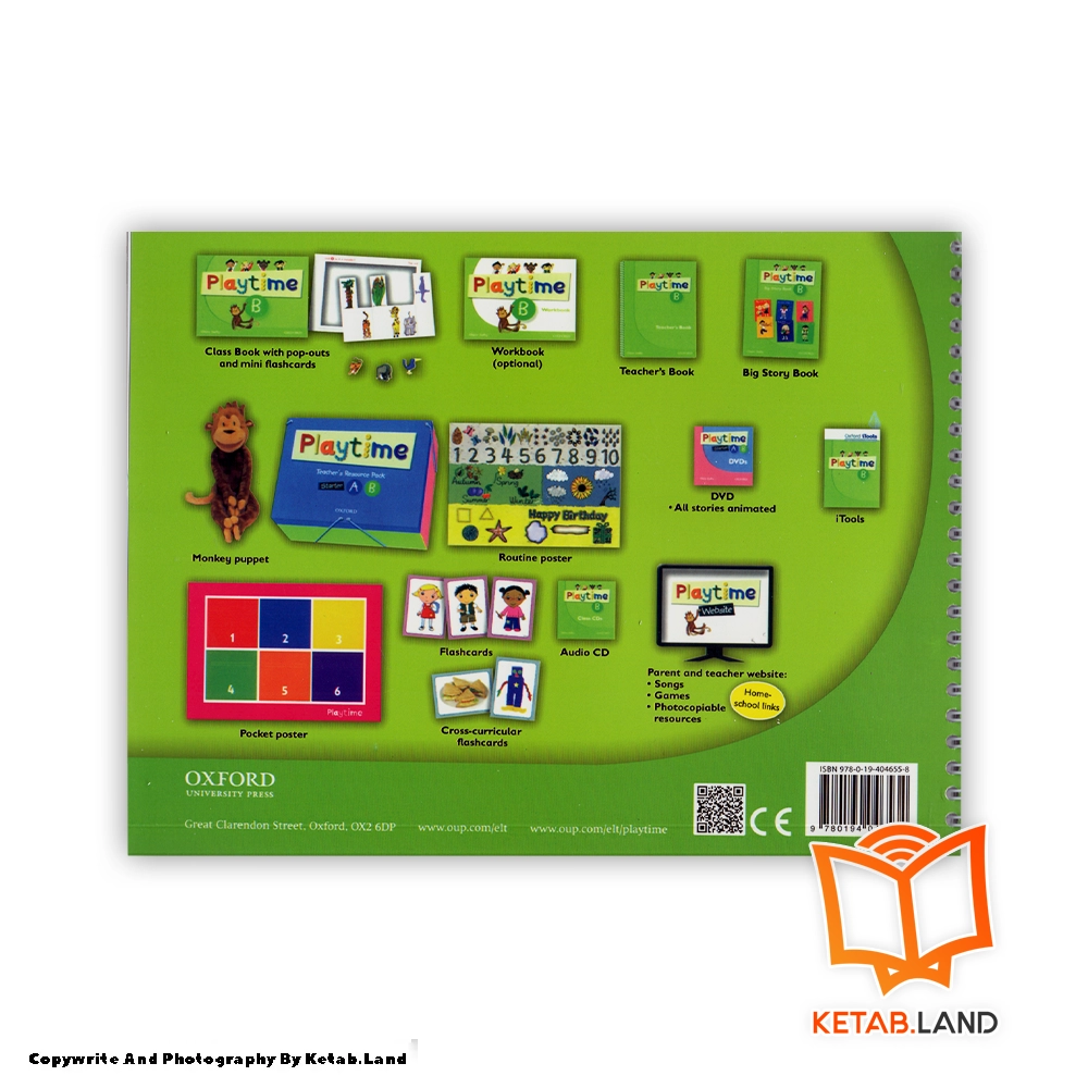 قیمت و خرید کتاب Playtime B از کتاب لند - تصویر سوم - تصویر جلد پشت کتاب