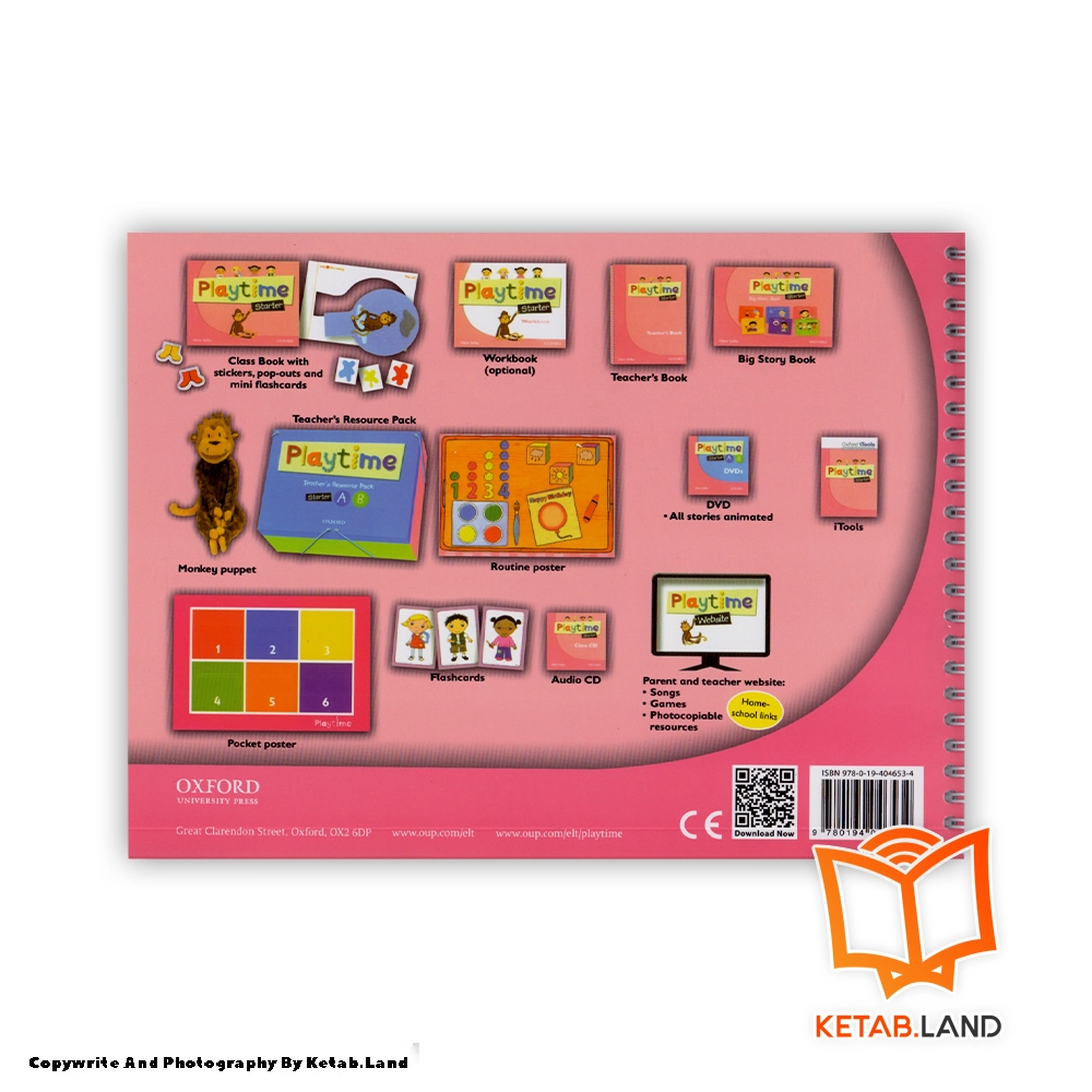 قیمت و خرید کتاب Playtime Starter از کتاب لند - تصویر سوم - تصویر جلد پشت کتاب