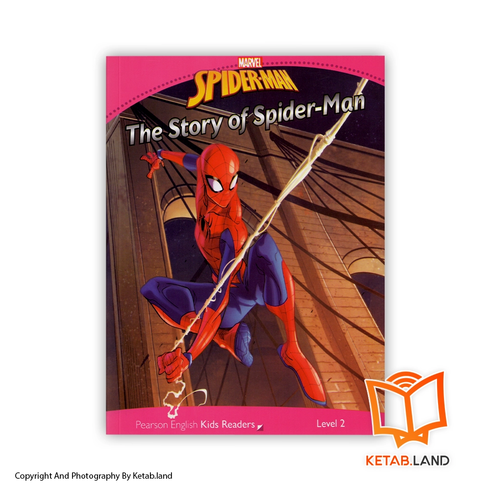 خرید کتاب Spider-Man Pearson Kids Readers 2 از کتاب لند - تصویر اصلی - تصوير اول - تصویر جلد روی کتاب - جلد شومیز