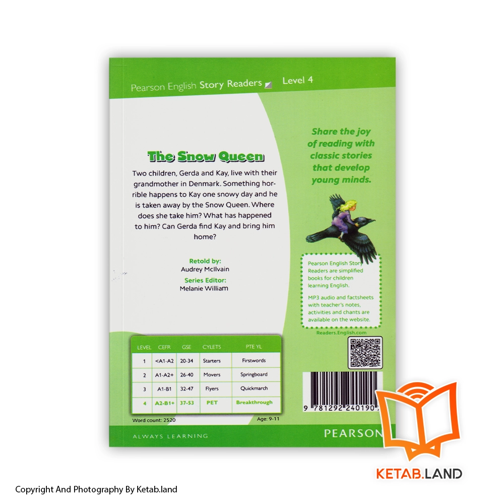 قیمت و خرید کتاب Rapunzel Pearson Readers 4 از کتاب لند - تصویر دوم - تصویر جلد پشت کتاب - جلد شومیز