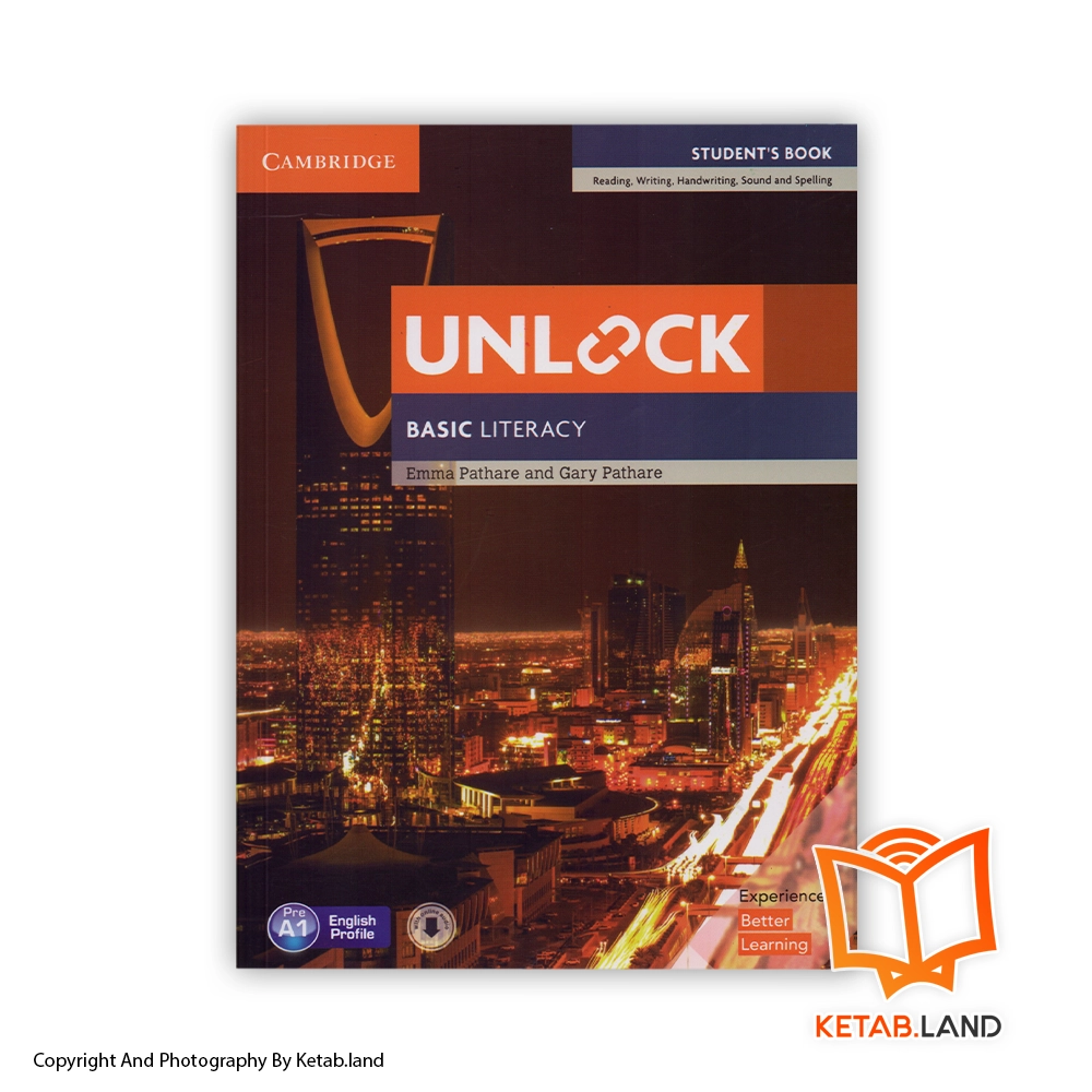 خرید کتاب Unlock Basic Literacy از کتاب لند - تصویر اصلی - تصوير اول - تصویر جلد روی کتاب - جلد شومیز