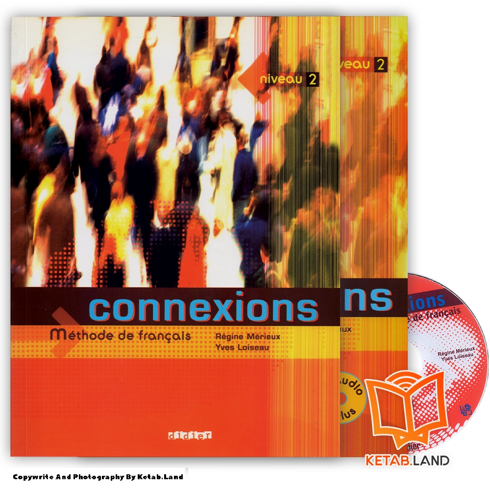 قیمت و خرید کتاب Connexions 2 از کتاب لند - تصویر اصلی - تصویر اول - تصویر جلد روی کتاب به همراه کتاب کار و DVD