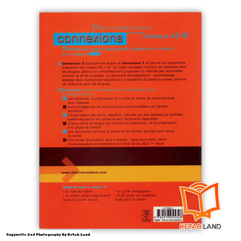 قیمت و خرید کتاب Connexions 2 از کتاب لند - تصویر سوم - تصویر جلد پشت کتاب