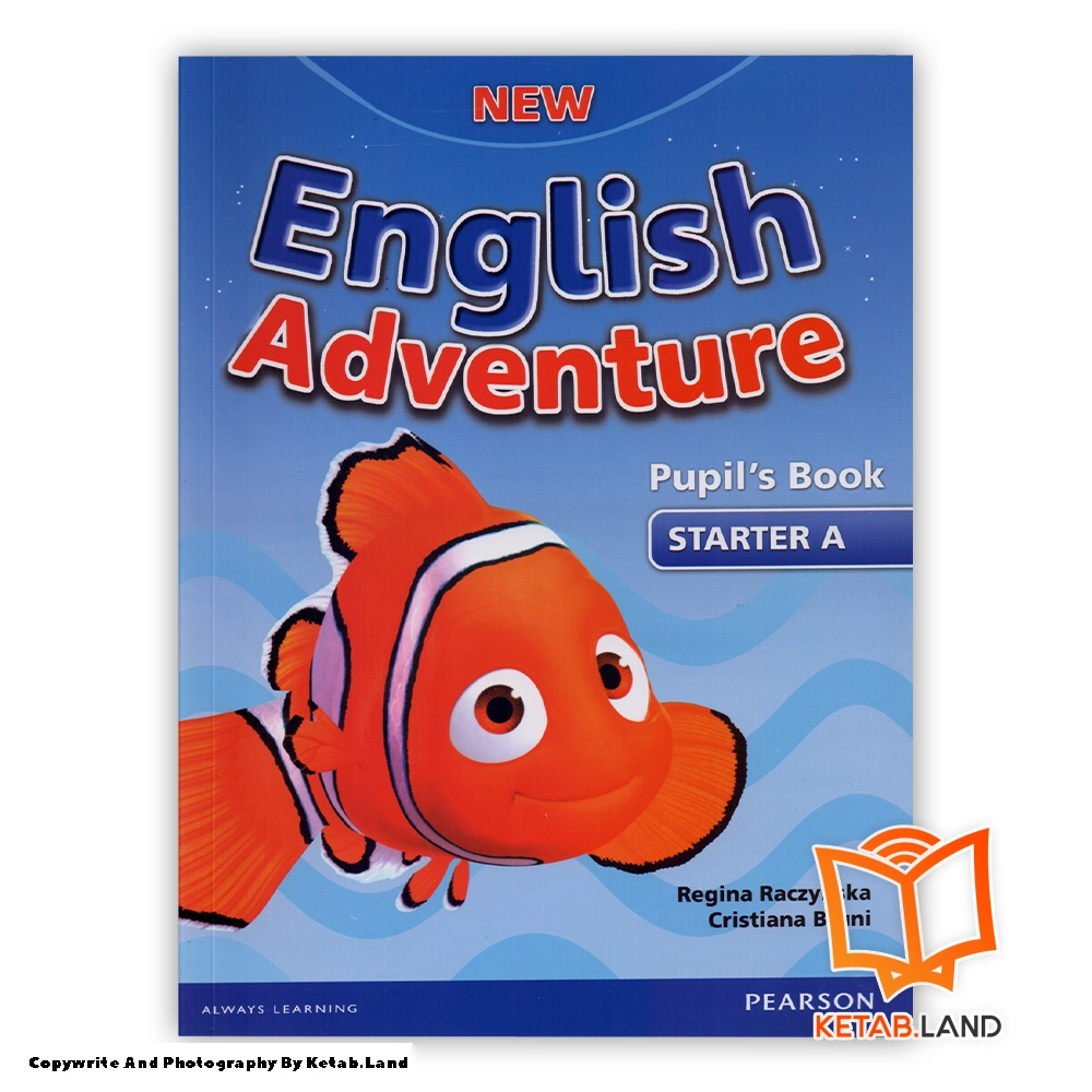 قیمت و خرید کتاب New English Adventure Starter A از کتاب لند - تصویر دوم - تصویر جلد روی کتاب