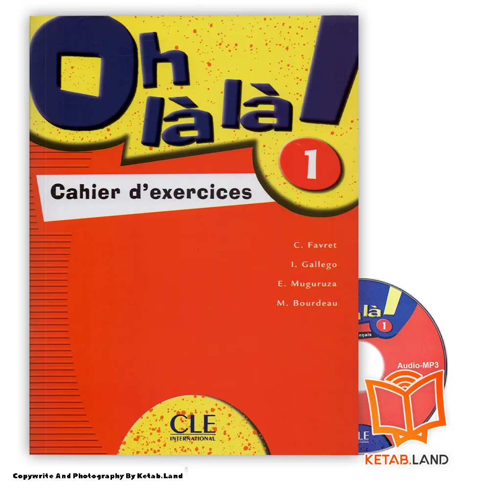 قیمت و خرید کتاب Oh La La 1 از کتاب لند - تصویر چهارم - تصویر متعلقات همراه کتاب - کتاب کار و DVD