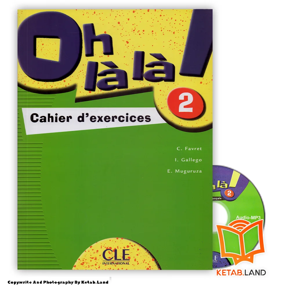 قیمت و خرید کتاب Oh La La 2 از کتاب لند - تصویر چهارم - تصویر متعلقات همراه کتاب - کتاب کار و DVD