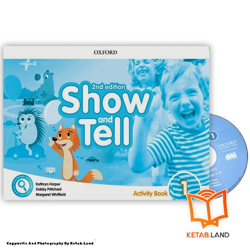 قیمت و خرید کتاب Show and Tell 1 2nd از کتاب لند - تصویر هفتم - تصویر متعلقات همراه کتاب - کتاب کار و DVD