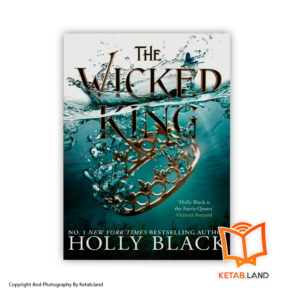 خرید کتاب The Wicked King از کتاب لند - تصویر اصلی - تصوير اول - تصویر جلد روی کتاب - جلد شومیز
