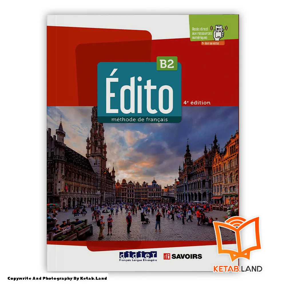 قیمت و خرید کتاب Edito B2 4th از کتاب لند - تصویر دوم - تصویر جلد روی کتاب