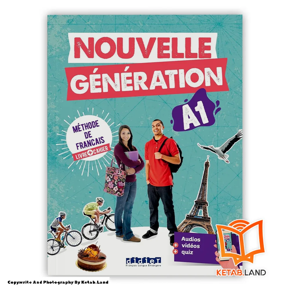 قیمت و خرید کتاب Nouvelle Generation A1 از کتاب لند - تصویر دوم - تصویر جلد روی کتاب
