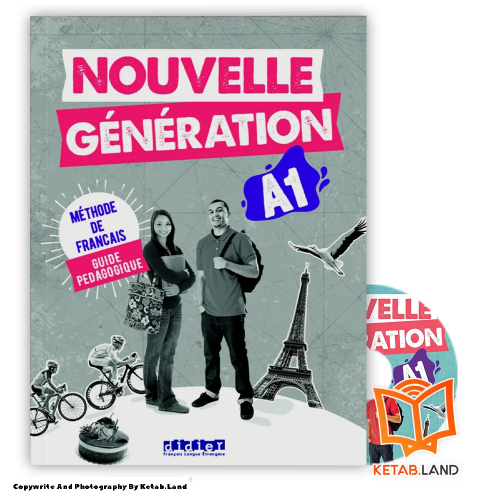 قیمت و خرید کتاب Nouvelle Generation A1 از کتاب لند - تصویر سوم - تصویر متعلقات همراه کتاب - کتاب کار و DVD