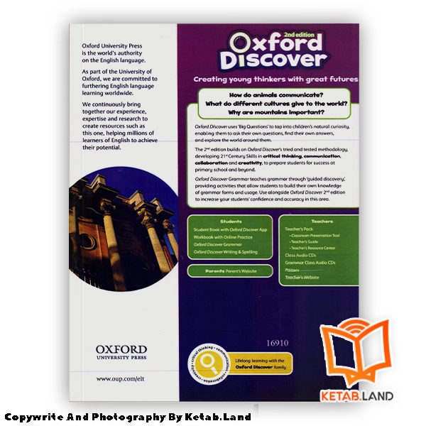 قیمت و خرید کتاب Oxford Discover Grammar 5 2nd - تصویر دوم - تصویر جلد پشت کتاب - جلد شومیز