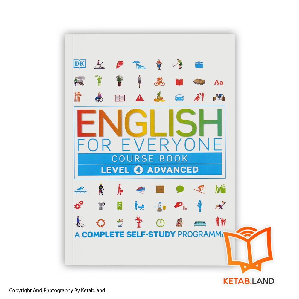 قیمت و خرید کتاب English for Everyone Advanced Level 4 از کتاب لند - تصویر دوم - تصویر جلد روی کتاب