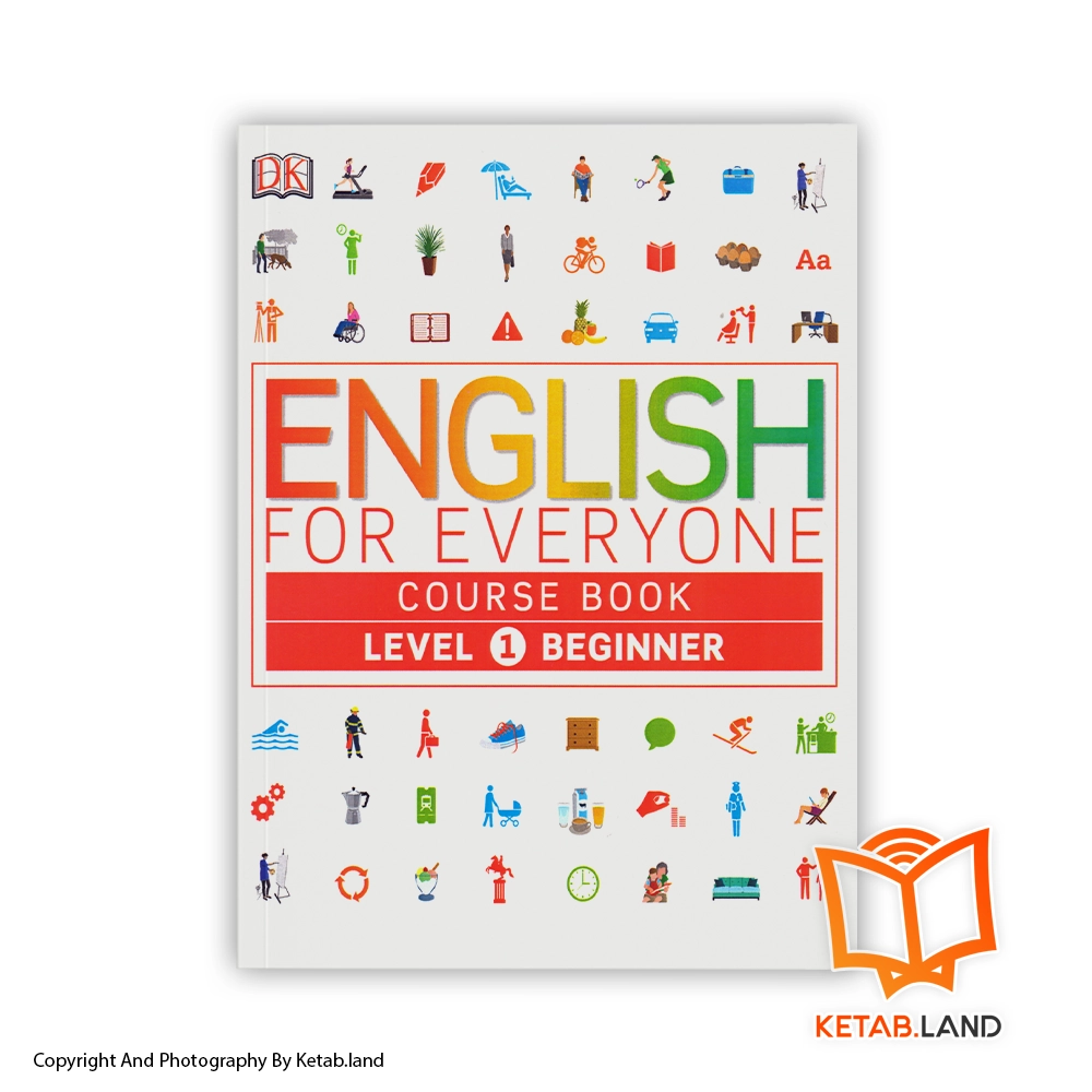 قیمت و خرید کتاب English for Everyone Beginner Level 1 از کتاب لند - تصویر دوم - تصویر جلد روی کتاب
