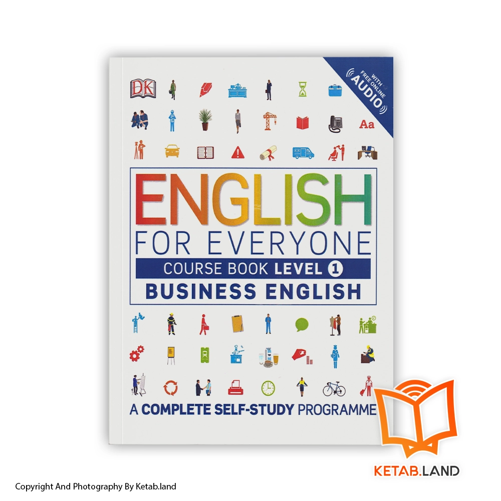 قیمت و خرید English for Everyone Business Level 1 از کتاب لند - تصویر دوم - تصویر جلد روی کتاب