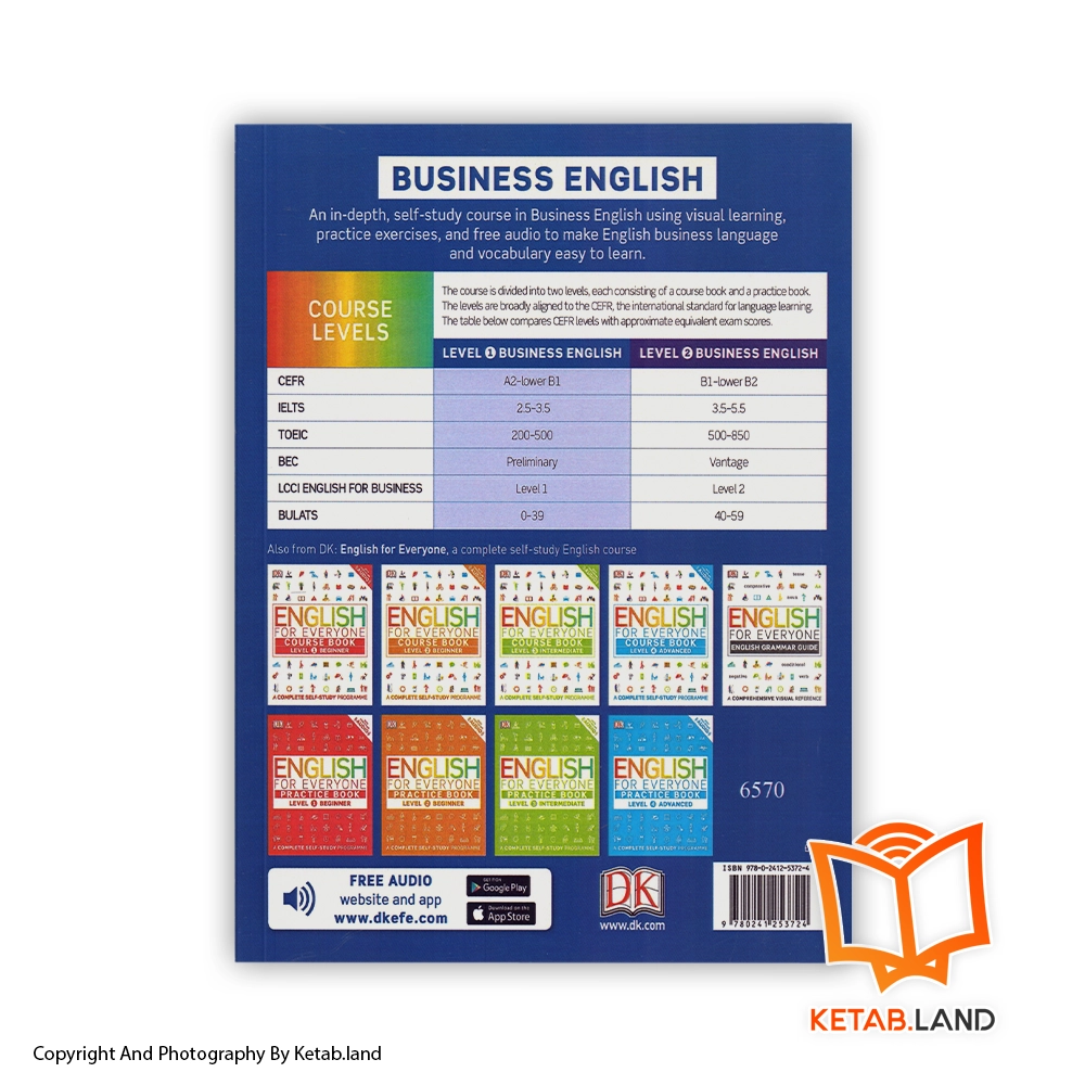قیمت و خرید کتاب English for Everyone Business Level 1 از کتاب لند - تصویر پنجم - تصویر جلد پشت کتاب