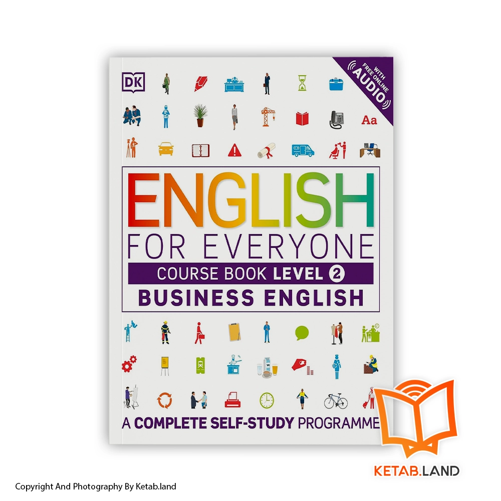 قیمت و خرید English for Everyone Business Level 2 از کتاب لند - تصویر دوم - تصویر جلد روی کتاب