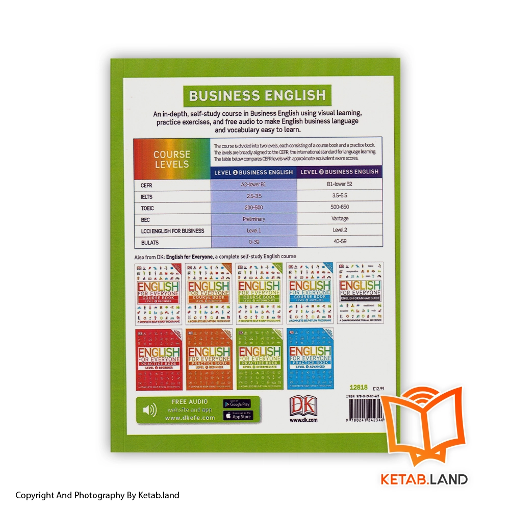 قیمت و خرید کتاب English for Everyone Intermediate Level 3 از کتاب لند - تصویر پنجم - تصویر جلد پشت کتاب