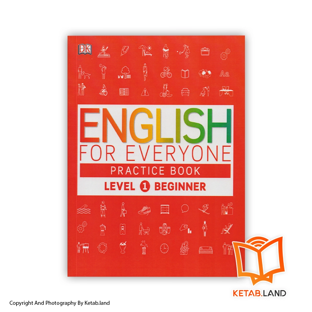 قیمت و خرید کتاب English for Everyone Beginner Level 1 از کتاب لند - تصویر چهارم - تصویر جلد روی کتاب