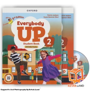 قیمت و خرید کتاب Everybody Up 2 3rd از کتاب لند - تصویر اصلی - تصویر اول - تصویر جلد روی کتاب به همراه کتاب کار و CD