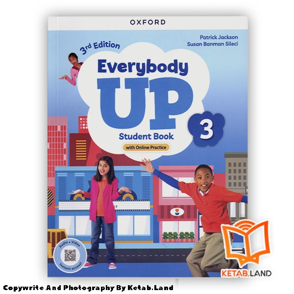 قیمت و خرید کتاب Everybody Up 3 3rd از کتاب لند2nd از کتاب لند - تصویر دوم - تصویر جلد روی کتاب
