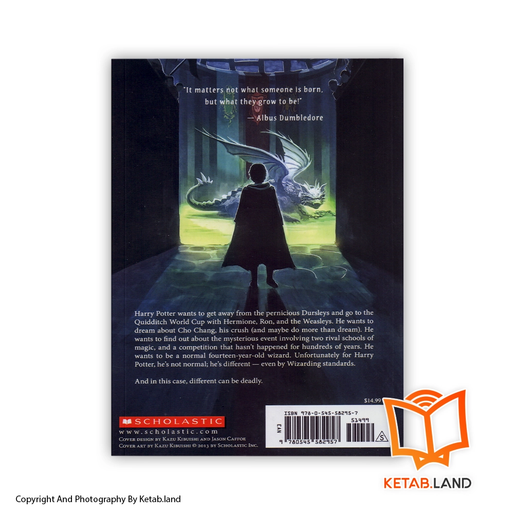 قیمت و خرید کتابHarry Potter and the Goblet of Fire از کتاب لند - تصویر یازدهم - تصویر جلد پشت کتاب