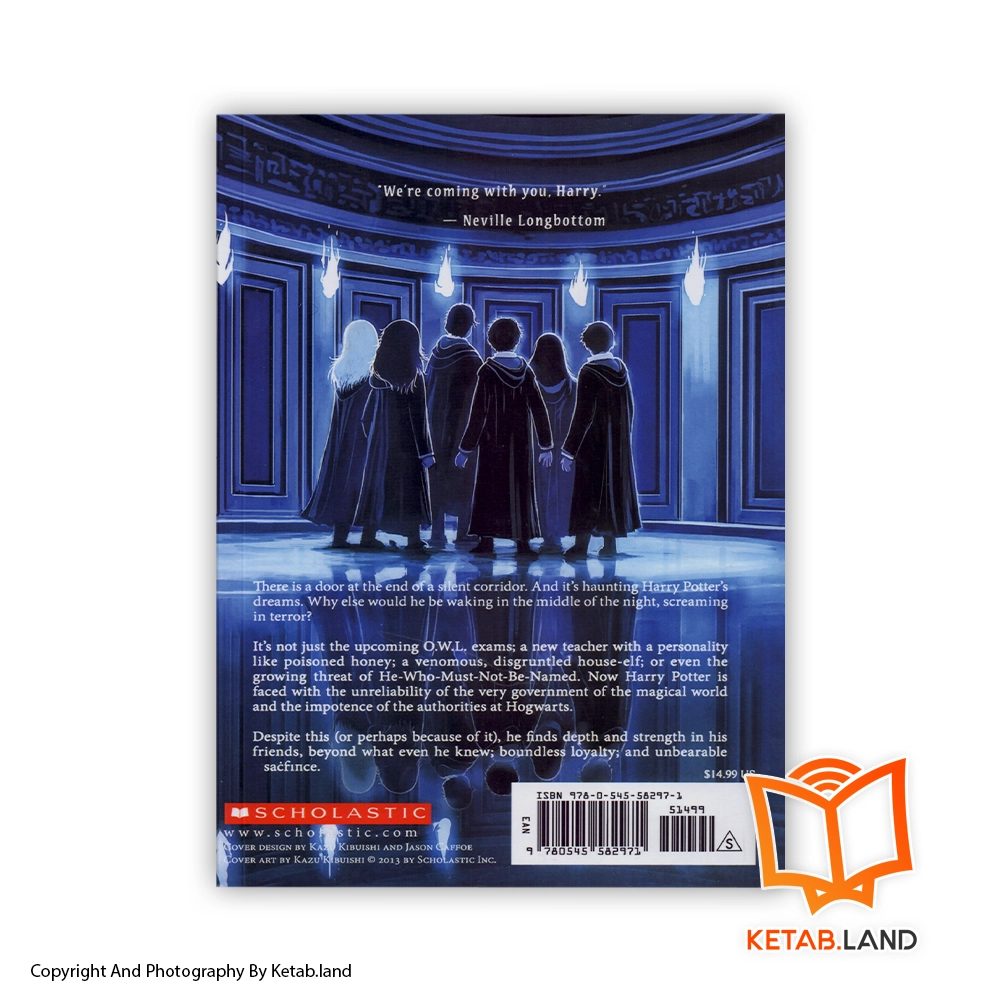 قیمت و خرید کتاب Harry Potter and the Order of the Phoenix از کتاب لند - تصویر سیزدهم - تصویر جلد پشت کتاب