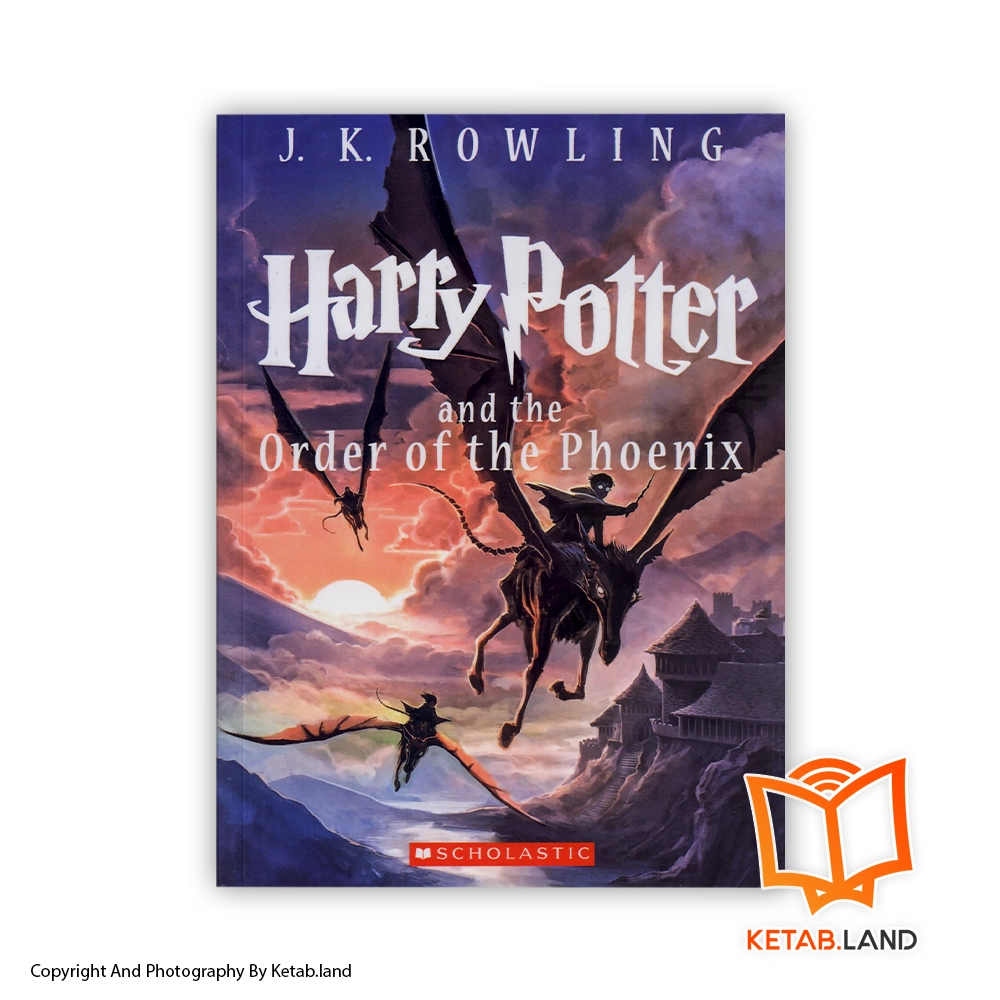 قیمت و خرید کتاب Harry Potter and the Order of the Phoenix از کتاب لند از کتاب لند - تصویر دوازدهم - تصویر جلد روی کتاب
