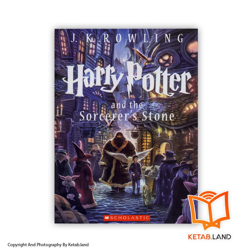 قیمت و خرید کتاب Harry Potter and the Philosopher’s Stone از کتاب لند از کتاب لند - تصویر چهارم - تصویر جلد روی کتاب