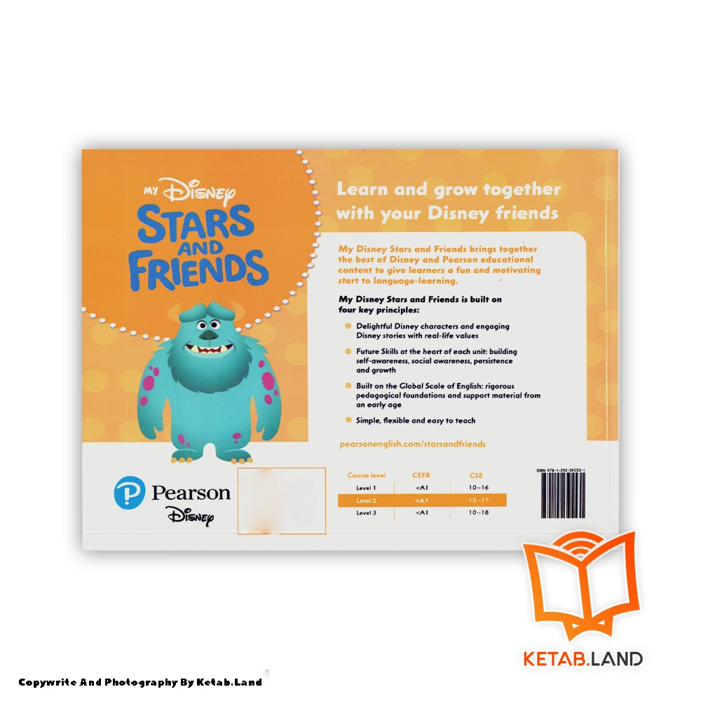 قیمت و خرید کتاب My Disney Stars and friends 2 از کتاب لند - تصویر سوم - تصویر جلد پشت کتاب