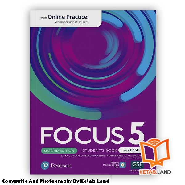 قیمت و خرید کتاب Focus 5 2nd از کتاب لند - تصویر دوم - تصویر جلد روی کتاب